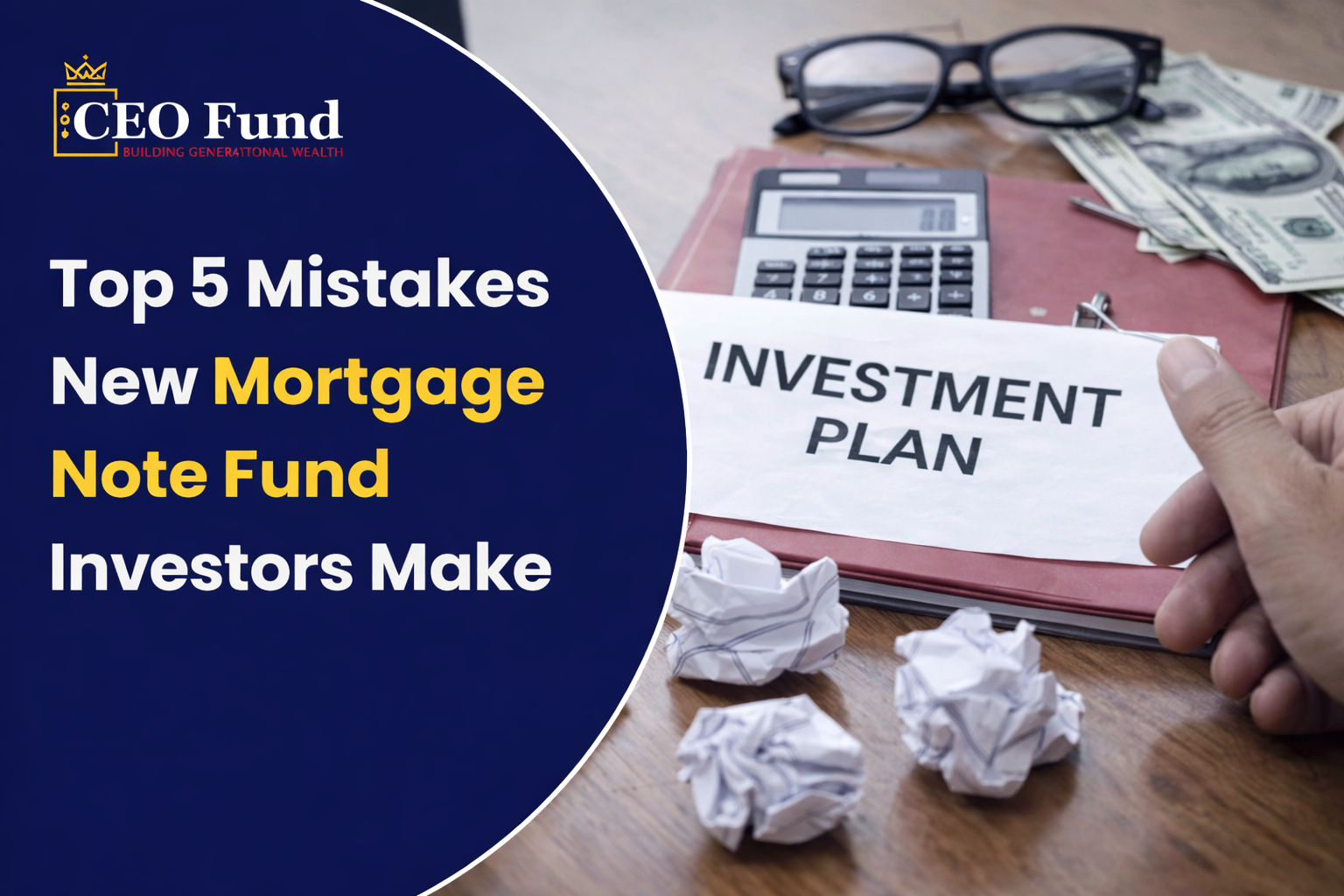 Top 5 mistakes in mortgage fund investing